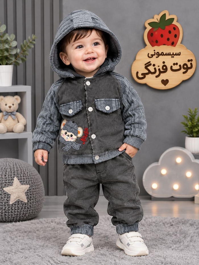سویشرت شلوار موش کد ۱۴۱۲